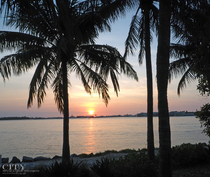 City style and living magazine style fashion blogger sunset key florida keys sunset