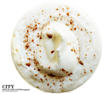 easy cocktail recipe, spiked eggnog