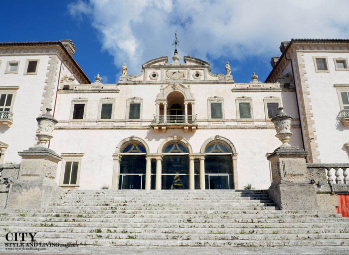 City style and living magazine style fashion blogger vizcaya miami architecture grand stairs