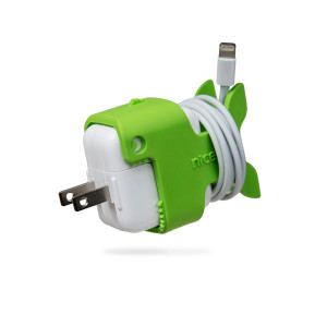 cable keeps nibbles in lightening green
