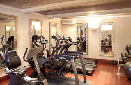 Fairmont Royal Pavillion Barbados Health Club Fitness Room. /Courtesy Fairmont