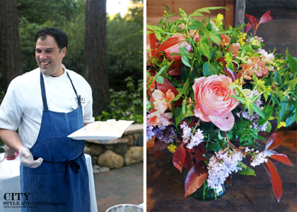 City Style and Living Magazine Simi Winery, dragonfly floral healdsburg