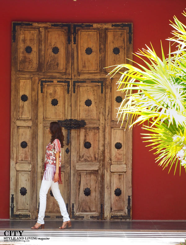 City style and living magazine style fashion blogger cancun banyan tree mayakoba Riviera maya Michael kors fringe top