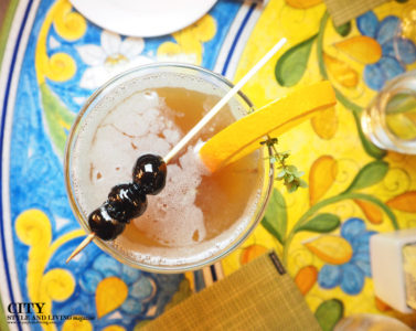 City Style and Living Magazine Negroni cocktail recipe Summer 2016