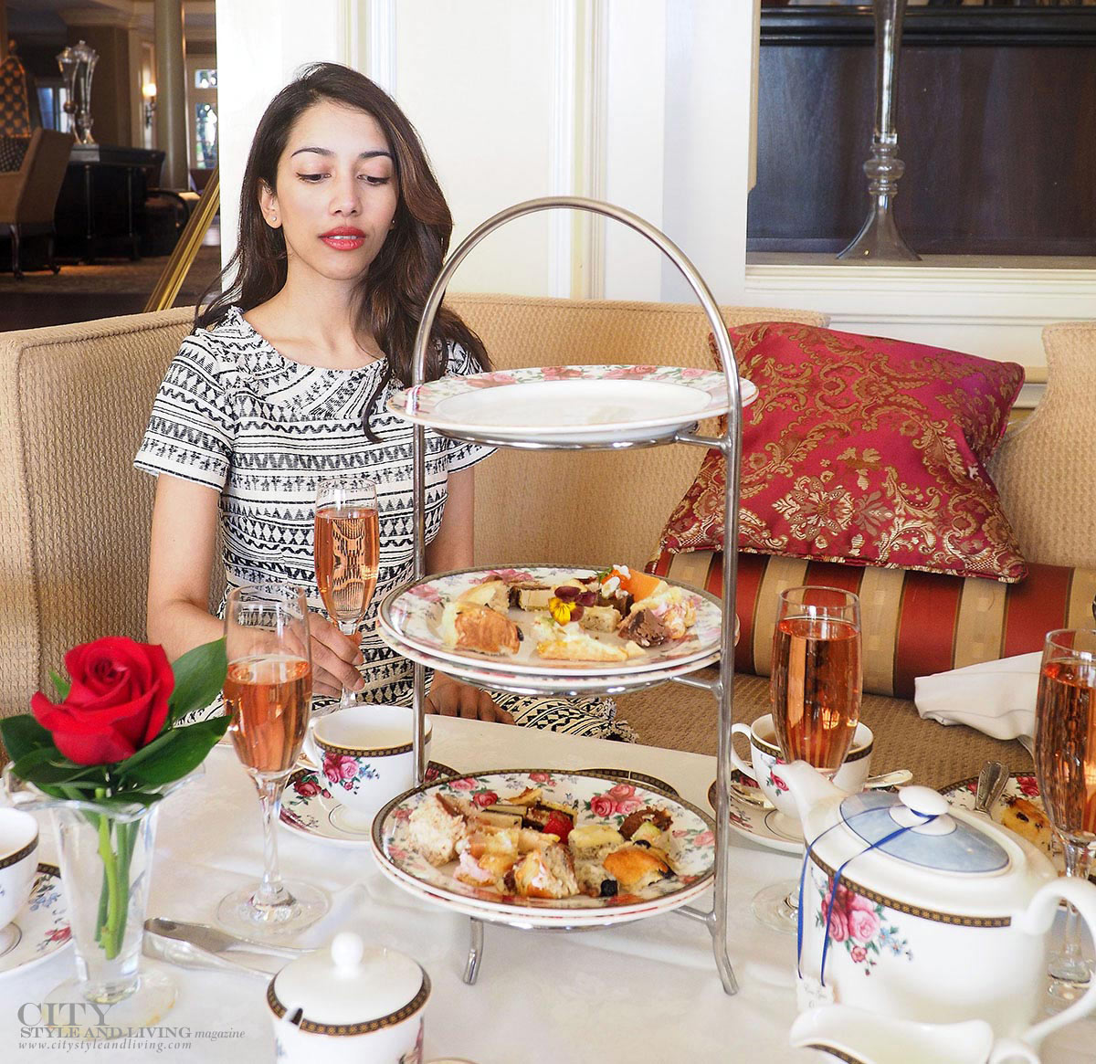 City style and living magazine wedgewood tea langham pasadena