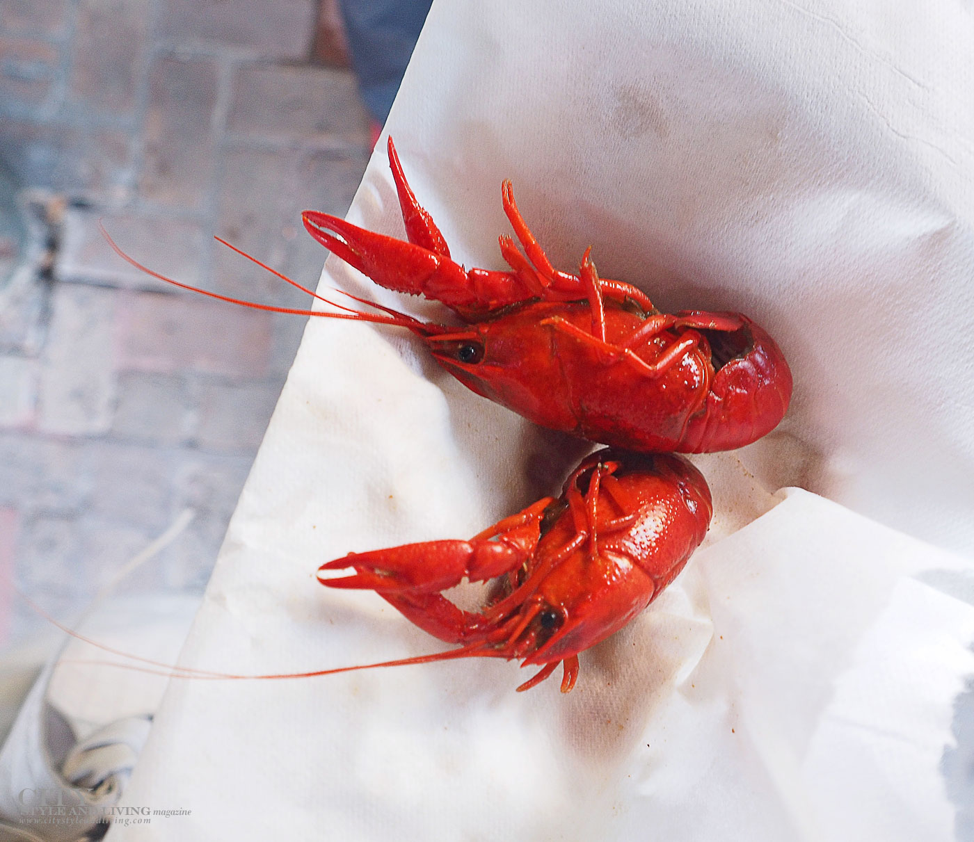 City Style and Living Magazine Crawfish New Orleans