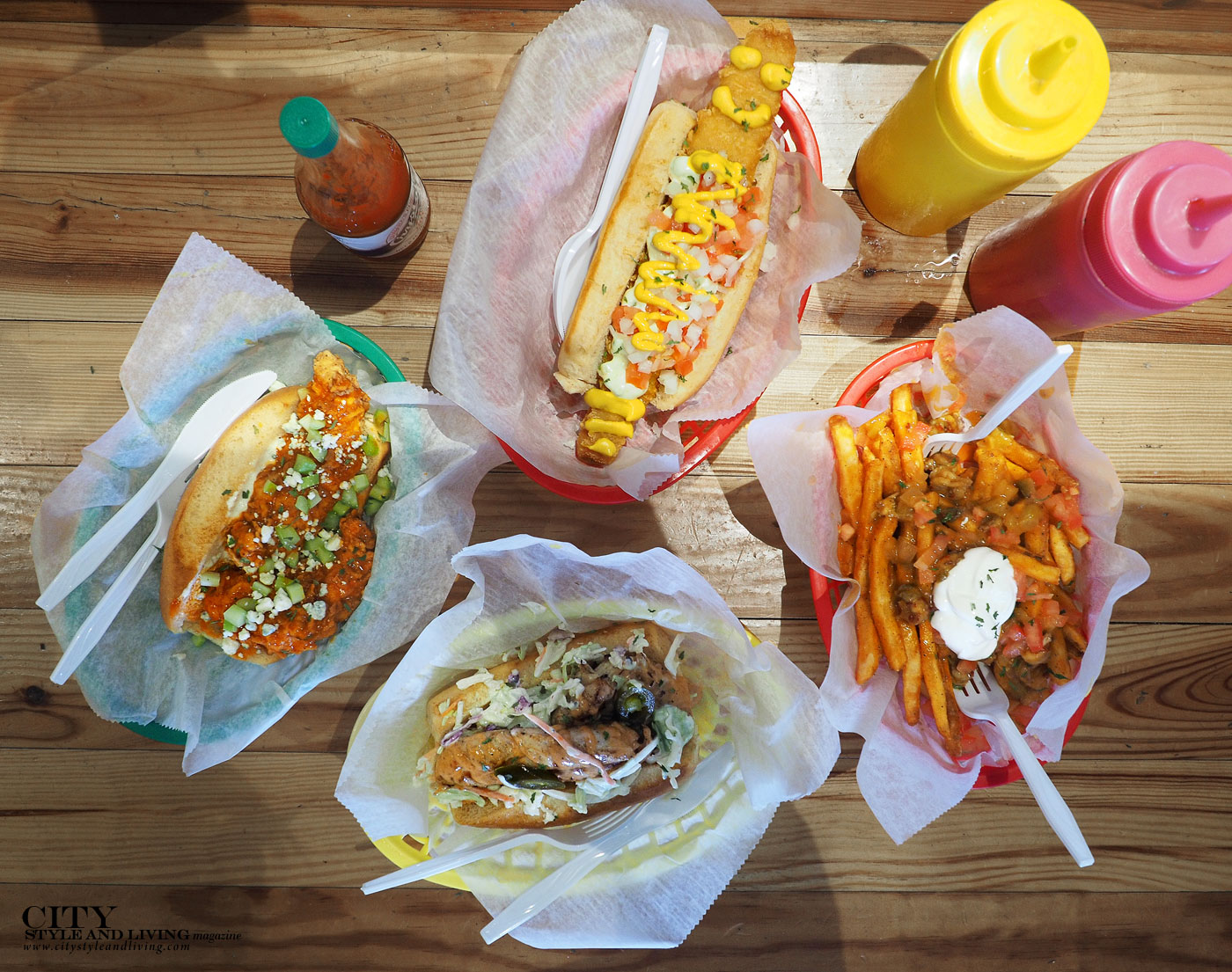 City Style and Living Magazine Dat Dog New Orleans hot dogs
