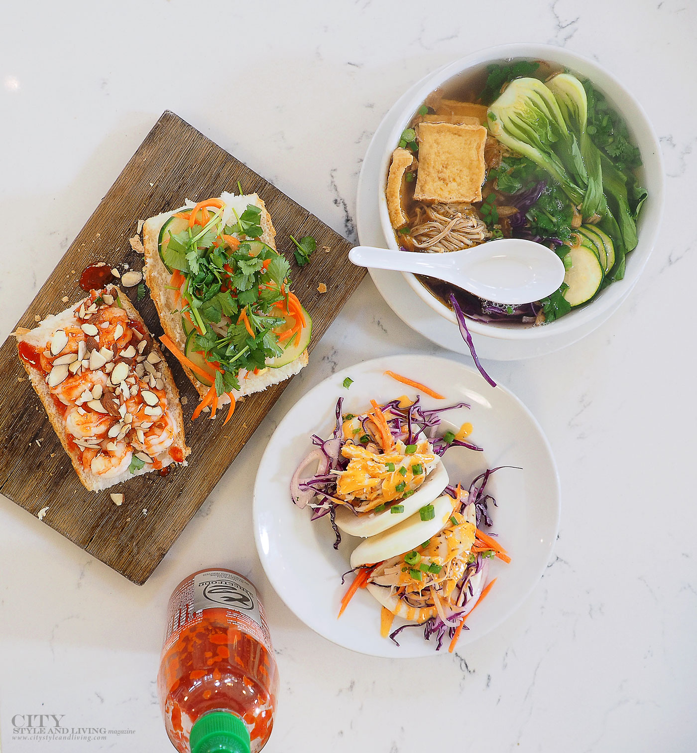 City Style and Living Magazine T2 Streetfood St Roch Market New Orleans Banh Mi,Vegan Pho and bao