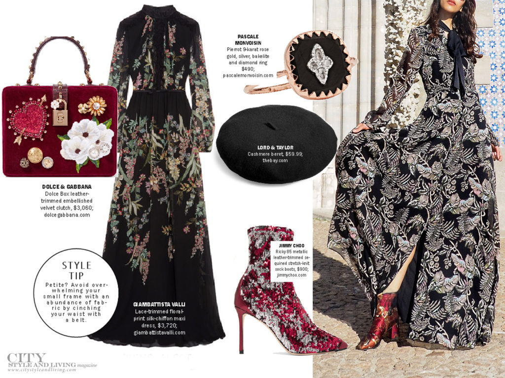 City Style and Living Magazine Winter 2017 holiday dark romance