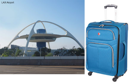 City Style and Living Magazine Holiday Group Swiss Gears uitcase