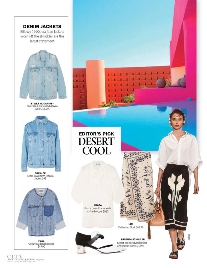 City Style and Living Magazine Fashion Easy Summer Fashion Desert Cool