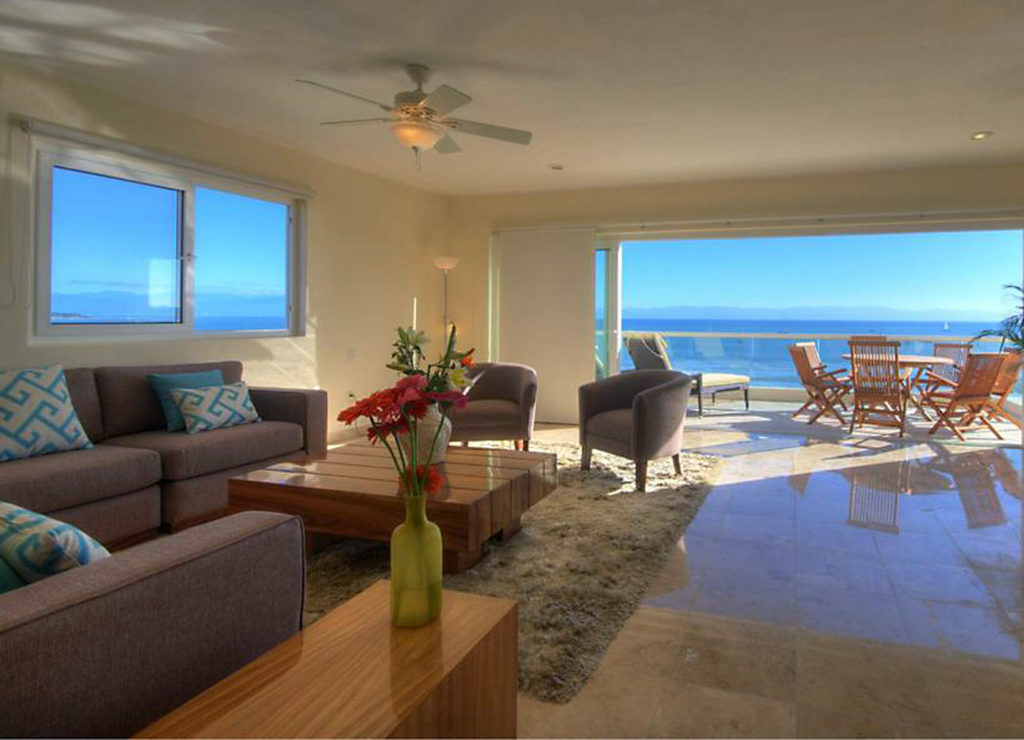 City Style and Living Magazine Fall 2018 El Farito Penthouse living room booking.com