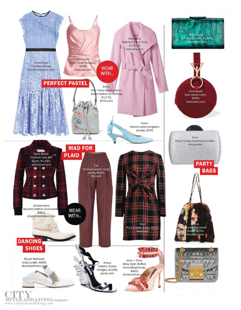 City Style and Living Magazine Winter 2018 Fashion Winter Holiday Style 2018