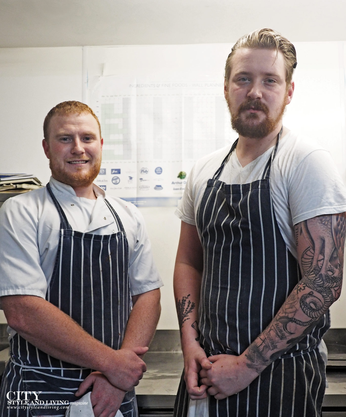 City Style and Living Magazine Winter 2018 Travel Wales Luxury Hotel Holm House Penarth chefs