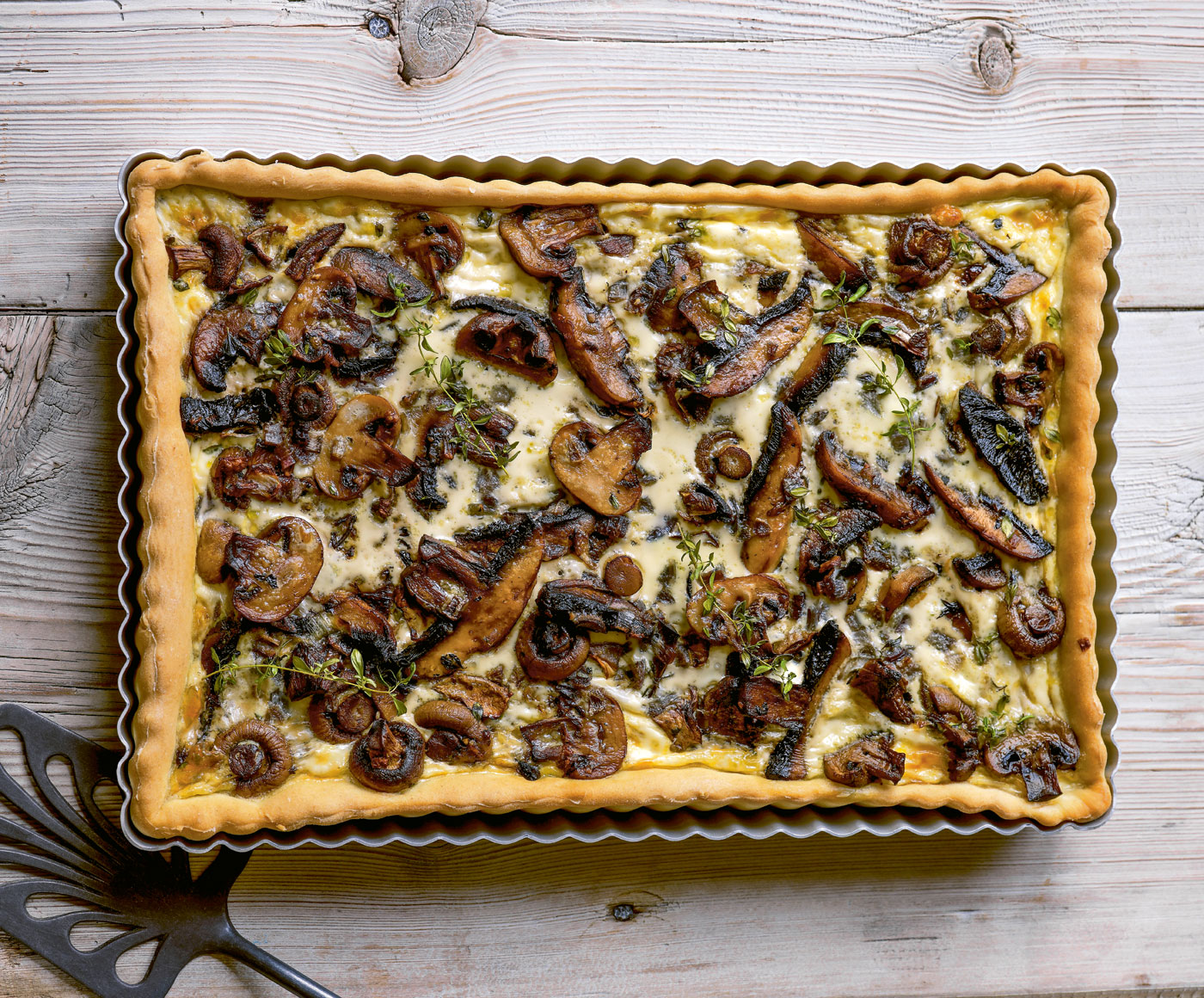 City Style and Living Magazine Fall 2019 Food Mushroom tart recipe