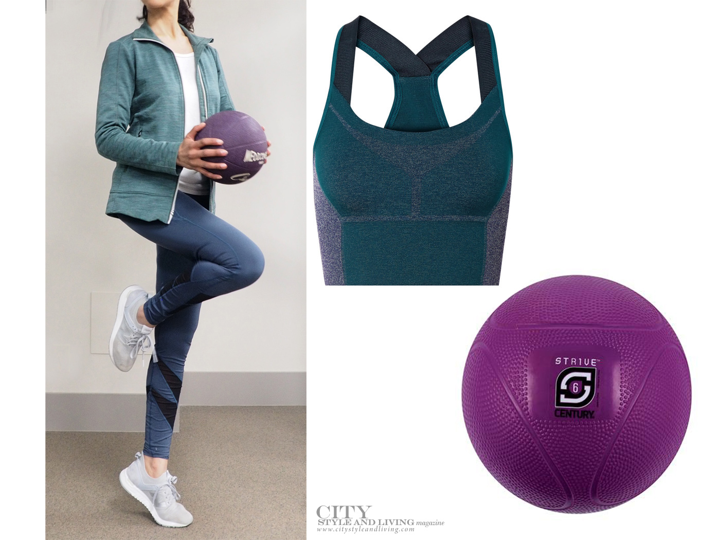 City Style and Living Magazine Fall 2019 Healthy living Strength Building Home Workout