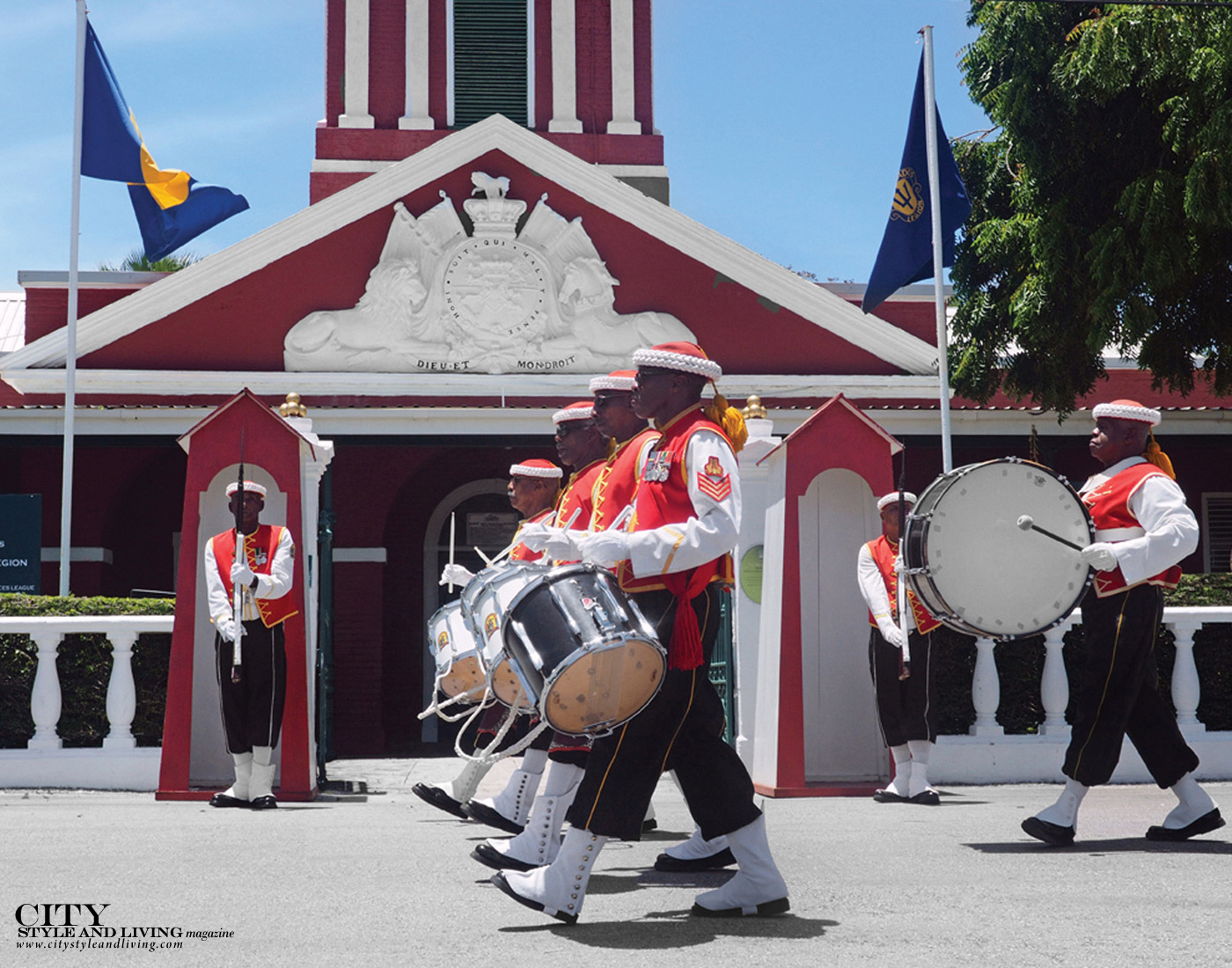 City Style and Living Magazine Winter 2019 Barbados Kailash Maharaj Garrison Ceremony 