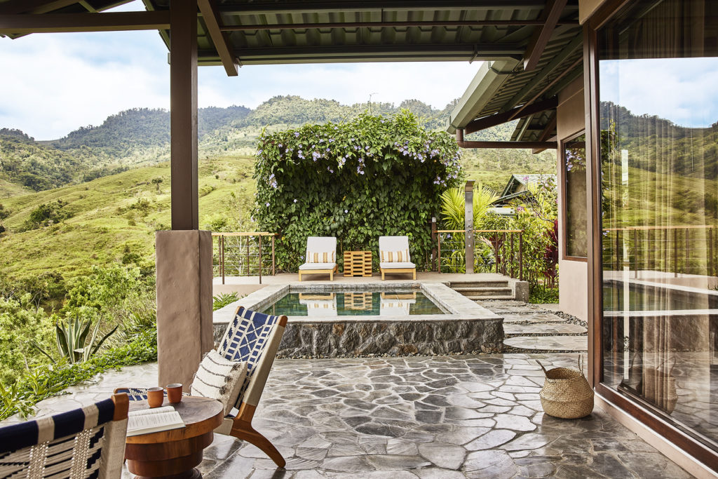 Auberge Resorts Collection’s Hacienda AltaGracia Costa Rica oudoor pool